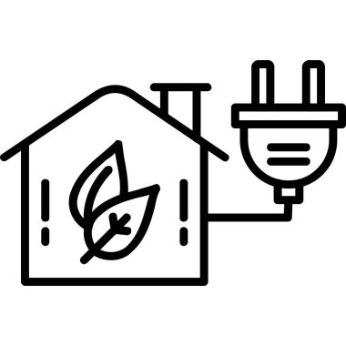 Fiş simgesine sahip enerji evi, özet biçimi