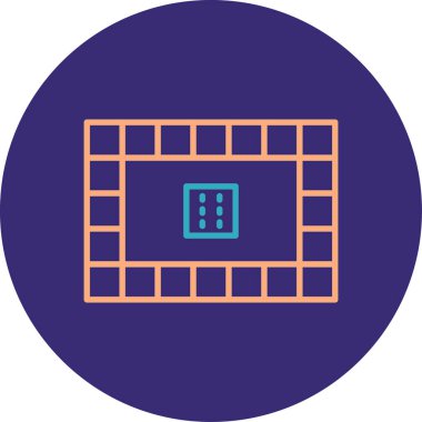 seo modern simgesinin vektör illüstrasyonu