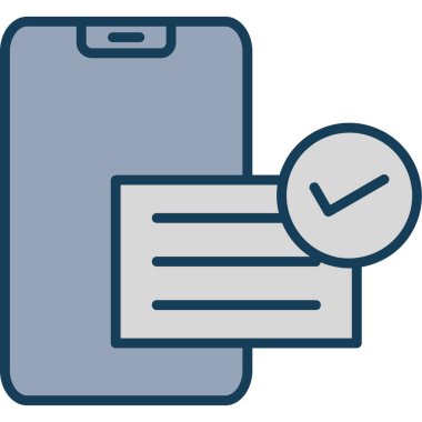 kontrol listesi simgesi doldurulmuş taslak biçimi