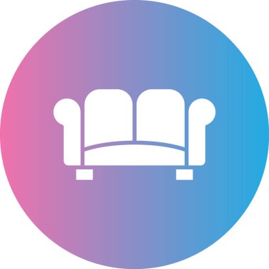 koltuk simgesi vektör illüstrasyonu