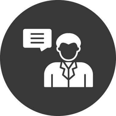 iş adamı vektör simgesi