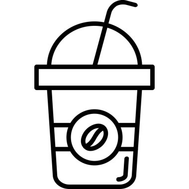 Kahve içeceğim. Basit tasarım