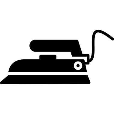 Elektrik süpürgesi simgesi, basit biçim