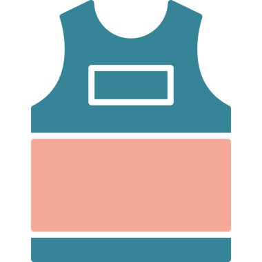 Gömlek. Web simgesi basit illüstrasyon