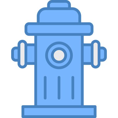 robot. Web simgesi basit illüstrasyon