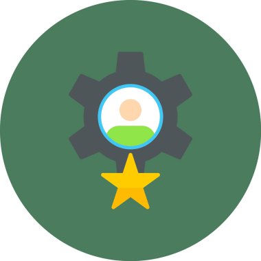 vektör çizim tasarım dişli simgesini