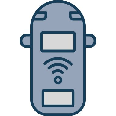 Wi-Fi denetimi renkli vektör simgesi