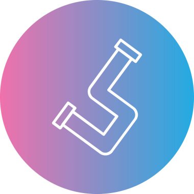 Modern b 'nin vektör illüstrasyonu eksik simgesi