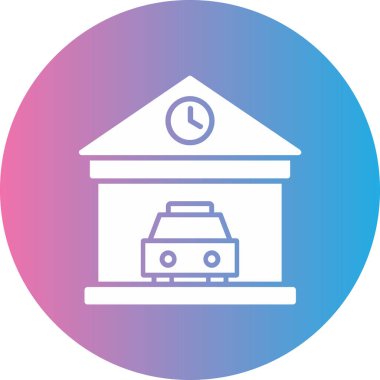 Benzersiz modern ikon vektör illüstrasyonu