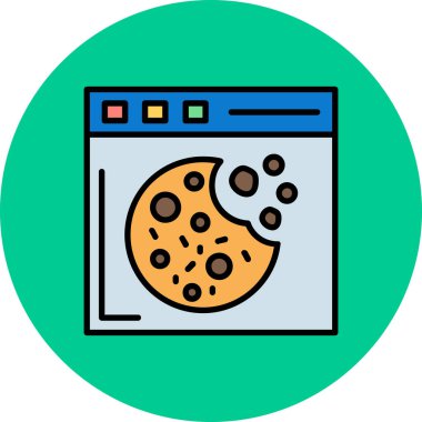 Web tasarım vektör renk simgesi