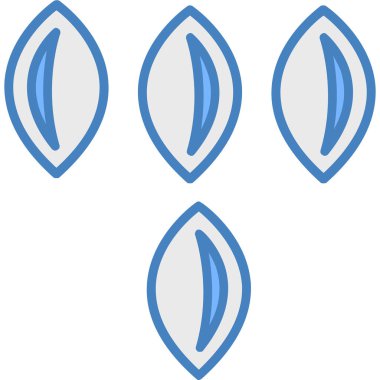 Kahve fincanı ana hatlarıyla doldurulmuş ikon