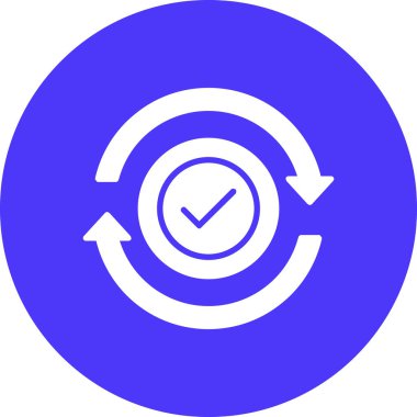 işaret simgesini işaretle, vektör illüstrasyonu