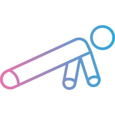 Boya fırçasının vektör illüstrasyonu