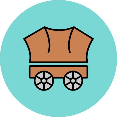 tren simgesi vektör illüstrasyonu