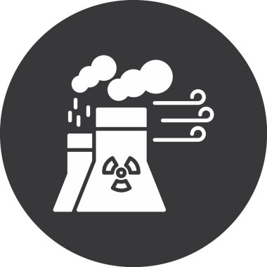 Fabrika simgesi vektör illüstrasyonu