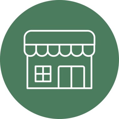 vektör simgesini modern illüstrasyonda sakla