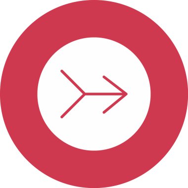 yön işareti simgesi, vektör illüstrasyonu