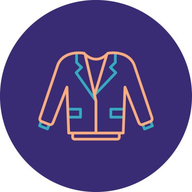 Bir insan simgesinin vektör illüstrasyonu