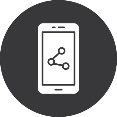 mobil simge vektör illüstrasyonu