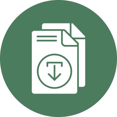 dosya dizini vektör illüstrasyonu