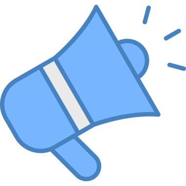 megafon sesi hoparlör simgesi