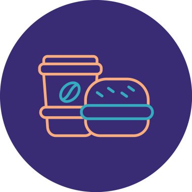 vektör besin simgesi illüstrasyonu