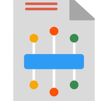 sunucu vektör simgesi, modern biçim