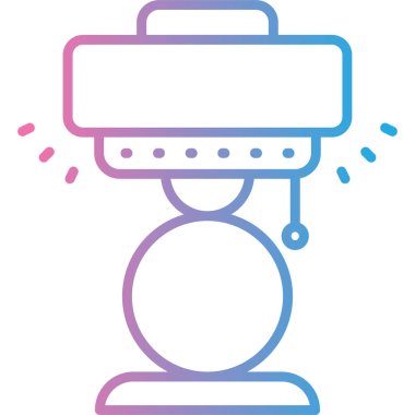 Mutfak gereçleri simgesi, vektör illüstrasyon tasarımı