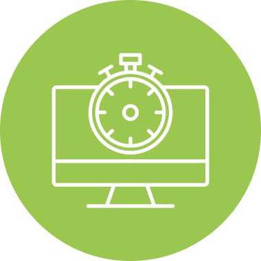 Modern eğitim ikonunun vektör illüstrasyonu