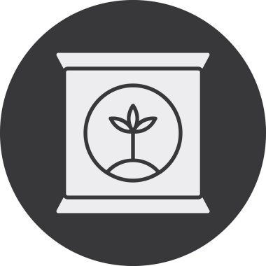 çiçek simgesi vektör illüstrasyonu