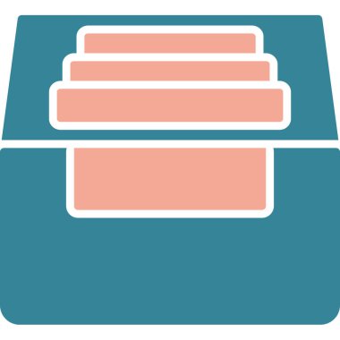 Mobilya simgesinin vektör illüstrasyonu