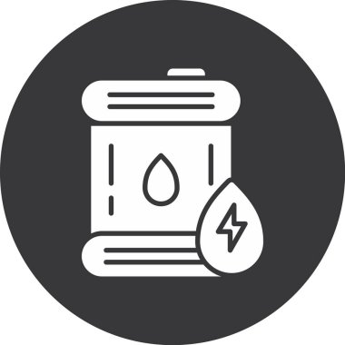 enerji pil vektör çizimi