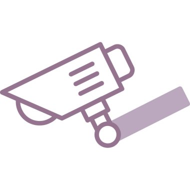 CCTV kamera simgesi, satır biçimi