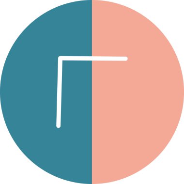 Modern b 'nin vektör illüstrasyonu eksik simgesi