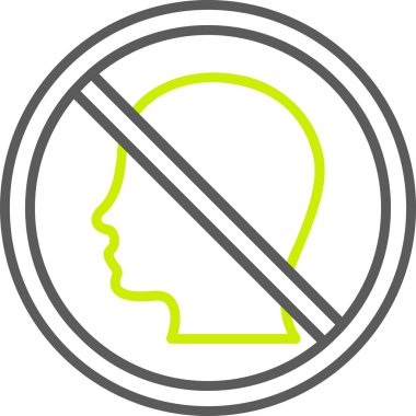 İnsanların vektör illüstrasyonu ve imza simgesi