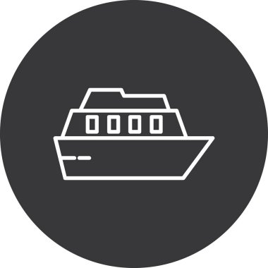 Modern oto tamir simgesinin vektör illüstrasyonu