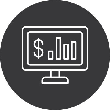 seo modern simgesinin vektör illüstrasyonu