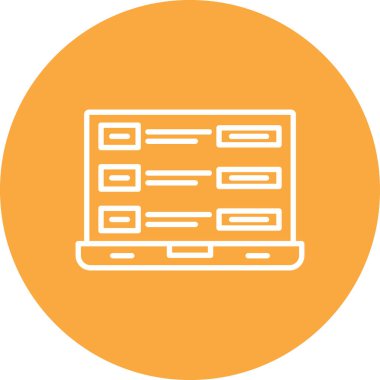 İllüstrasyon için web simgesi