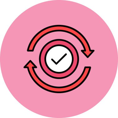 Moda biçimi izole edilmiş arkaplanda hedef simge