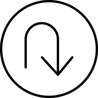 özet biçiminde aşağı yönde ok simgesi