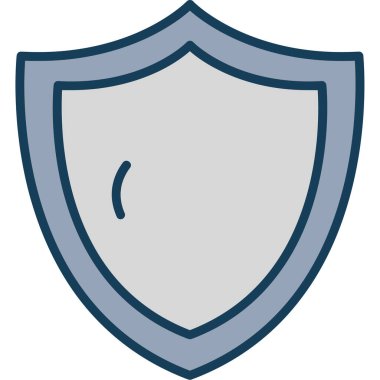 shield icon. simple illustration