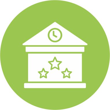 Alarm saat vektör simgesi