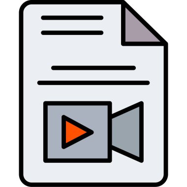 dosya simgesi, vektör illüstrasyonu