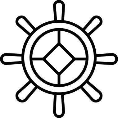 Yaz plajı tatil ikonu