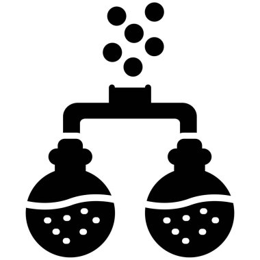 Tek bir simgenin vektör illüstrasyonu