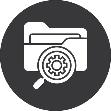 seo modern simgesinin vektör illüstrasyonu