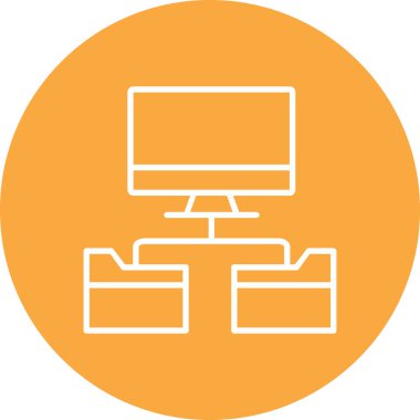 bilgisayar simgesi, vektör illüstrasyonu