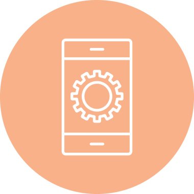 seo modern simgesinin vektör illüstrasyonu