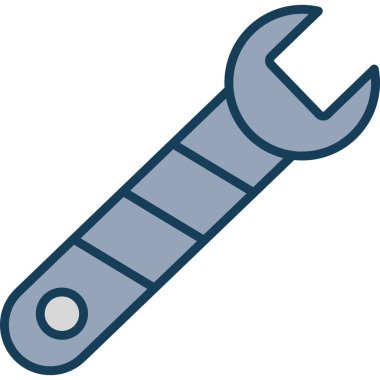 İnşaat aletleri. Basit illüstrasyon