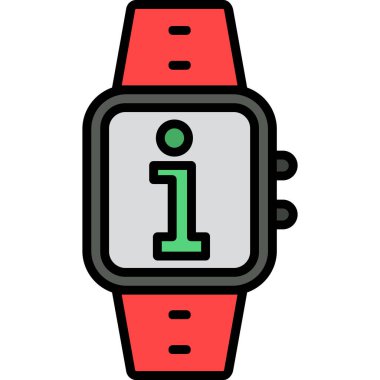 izle simge vektör illüstrasyonu